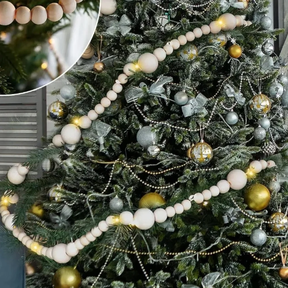 Wood Bead Garland 65